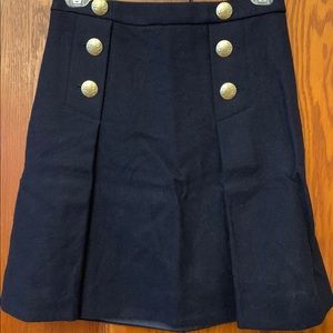 Jcrew factory navy pencil skirt